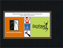 Tablet Screenshot of cpergotherapie.ca